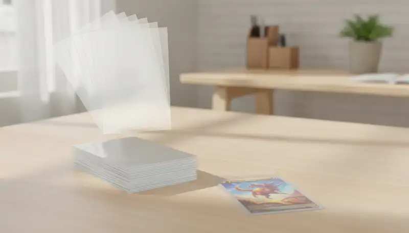 Sammelkarten schützen: PVC-freie Hüllen